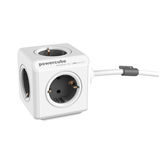 Allocacoc PowerCube Extended Grijs 1.5 meter