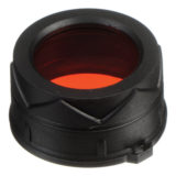 Nitecore NFR34 Highgrade filter Rood voor 34mm zaklamp