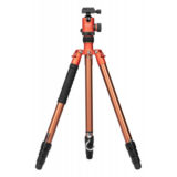 Fotopro X-Go Predator Aluminum Tripod Oranje met FPH-62Q balhoofd