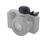 SmallRig 3526 Cold Shoe Adapter met Windshield voor Sony ZV-E10 en ZV-1