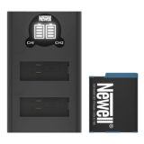 Newell USB-C Dual Battery Charger voor Hero 9, 10, 11 en 12 + accu