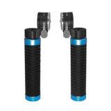 Kondor Blue Quick Release Rosette Hand Grip Set Raven Black 