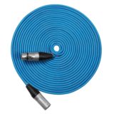 Kondor Blue Male XLR - Female XLR kabel 25ft Blue