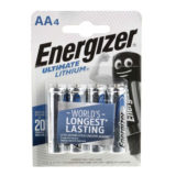 Energizer Ultimate Lithium AA-batterijen - 4 stuks