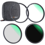 K&F Concept Magnetic CPL-ND-UV Filter Kit 62mm