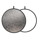 GlareOne Bounce Board 2-in-1 Zilver/Wit 56cm
