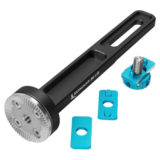 Kondor Blue Rosette Monitor Bracket Raven Black