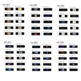 Godox Slide Filter Full Set AK-S - 60 stuks