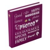 Henzo Wording Fotoalbum Bordeaux (100 pagina's)