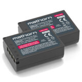 Mathorn MB-242 Ultimate accu USB-C (OM SYSTEM BLX-1) 2-Pack