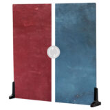 V-Flat World Duo-Board Double-Sided Background Cobalt Blueberry/Cranberry Crimson