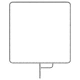 Godox Flag Frame voor F200Bi LED-lamp
