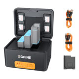 ZGCINE GoPro Battery Charging Case + 3x 901 Battery