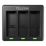 Telesin Oplader voor 3 batterijen voor GoPro Hero 9/10/11/12