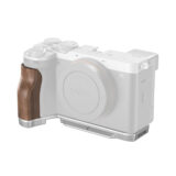 SmallRig 4796 L-Shape Mount Plate with Wooden Handle for Sony Alpha 7C II / Alpha 7CR