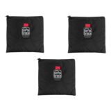 Porta Brace CS-B93 Cam-Corder Stuff Sack Set of 3 Black