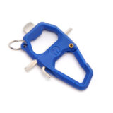 3 Legged Thing Toolz Multi-function Carabiner Tool Blue - zak 20 stuks
