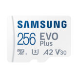 Samsung 256GB Micro SD Evo Plus UHS-I U3 V30 A2 160MB/s geheugenkaart + adapter
