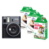 Fujifilm Instax Mini 41 Zwart + Instax Mini fotopapier 50 stuks