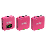 Rode Wireless GO Gen 3 microfoon Roze