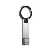 Ulanzi MA30 Carabiner-Mounted Phone Tripod Silver