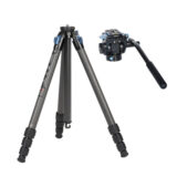 Sirui ST-124 statief + VA-5X vloeistofkop
