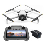 DJI Mini 4 Pro Fly More Combo (met Smart Remote Controller) + Anker 323 Snellader 33W Zwart