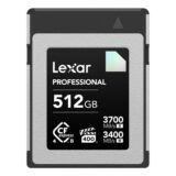 Lexar 512GB CFexpress Pro Type B Diamond 4.0 3700MB/s geheugenkaart