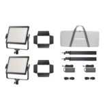 Godox Litemons LP400Bi Bi-color LED Light Panel 2-light kit Black