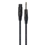 Yellow Cable ECO M01J microfoonkabel 1m Zwart