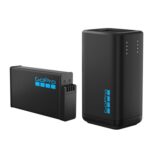 GoPro Dual Battery Charger + 1 batterij voor Gopro MAX2 action cam