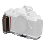 SmallRig 5707 L-Plate with Wooden Handle for Nikon Zf (Silver)