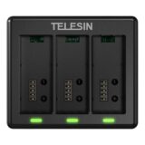 Telesin Oplader voor 3 accu's - GoPro Hero 13
