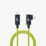 Angelbird USB-C 4.0 Solid Flex Cable Right-Angle Lime 32cm