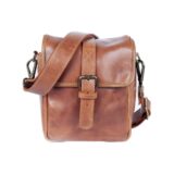 Bronkey Berlin Leather Camera Bag Bruin