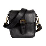 Bronkey Berlin Leather Camera Bag Zwart