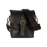 Bronkey Berlin Waxed Canvas Camera Bag Zwart