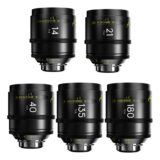 DZOFilm Arles 5-Lens Set (14/21/40/135/180mm) in koffer
