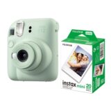 Fujifilm instax mini 12 Mint Green + 20 stuks mini fotopapier