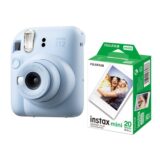 Fujifilm instax mini 12 Pastel Blue + 20 stuks mini fotopapier
