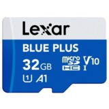 Lexar 32GB Micro SD Blue Plus UHS-I V10 100MB/s geheugenkaart