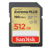 SanDisk 512GB SDXC Extreme Plus UHS-I geheugenkaart