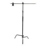 Caruba C-Stand met Boomarm Zwart