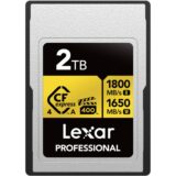 Lexar 2TB CFexpress Pro Type A Gold 4.0 Series 1800MB/s geheugenkaart