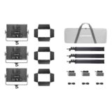 Godox Litemons LP1200Bi Bi-color LED Light Panel Black 3-light kit