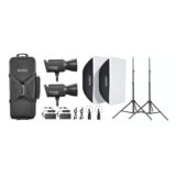 Godox Litemons LA300Bi Two-Light Kit Zwart