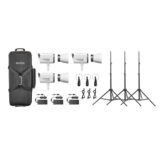 Godox Litemons LA300R RGB COB LED Light 3-light Light Stand kit Wit