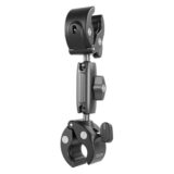 Telesin Dual Crab Claw Clamp Mount Aluminium