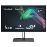 ViewSonic VP2776T-4K 27 inch monitor Zwart