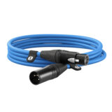 Rode XLR-kabel 3m Blauw